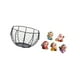 thumbnail image 5 of Cesta de huevos,Cesta multiusos para huevos,cesta tejida de alambre de hierro,Cesta de almacenamiento de alambre para huevos Cesta de almacenamiento portátil,Figura de escritorio,Figura de, 5 of 8