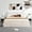 White, variant on VELOCAVA Full Size Bed Frame with Lift Up Storage, Boucle Upholstered Platform Bed with Curved Headboard, No Box Spring Needed, Hydraulic Storage, Blush Pink