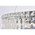 thumbnail image 5 of 2030 Maxime Collection Hanging Fixture D28in H7.5in Lt:12 Chrome Finish (Royal Cut Crystals), 5 of 5