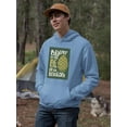 thumbnail image 2 of Beauty Abstract Pinecone Hoodie Men -Image by Shutterstock, Male x-Large, 2 of 4