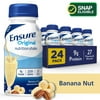 Ensure Original Meal Replacement Nutrition Shake, Banana Nut, 8 fl oz, 24 Count