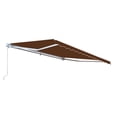 thumbnail image 4 of ALEKO 13' x 10' Motorized Retractable Patio Awning, Brown Color, 4 of 6