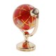 thumbnail image 4 of 1/12 casa de muebles en miniatura del globo geográfico educativo con soporte para decoración para hogar rojo Hugo Globo en miniatura de casa de muñecas, 4 of 7