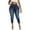 Royal Blue-907, variant on Gocolloa Womens Plus Size Capri Jeans Stretchy High Waisted Skinny Denim Capris Pants Black 16W