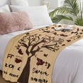 thumbnail image 6 of Yibo Bereavement Gifts, Sympathy Gift Blanket Flannel Soft and Comfortable Anti-static Bed Sofa Blanket, 6 of 7