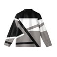 thumbnail image 3 of CCRFTGI Uniform Shirts for Kids Girls Causal Back To School Button Up Collared Tops Formal Color block Uniform Classic Fall Uniform Shirt with Pocket White 8-9 Years, 3 of 4