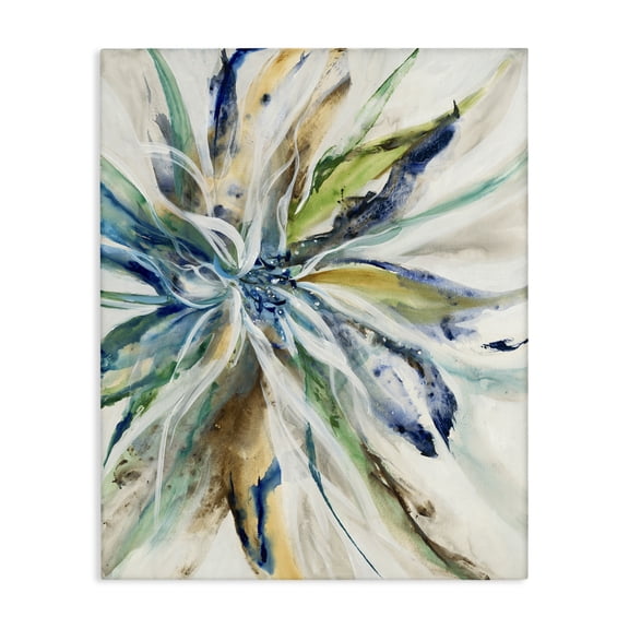 Stupell Industries Contemporary Flower Petals Abstraction Canvas Art, 24 x 30, by Liz Jardine