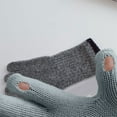 thumbnail image 4 of workcargo Juniors' Cotton Knit Gloves - Green, Free Size (One Size Fits Most), Touchscreen Compatible, Warm Breathable for Winter Daily Use/Commuting, 4 of 4