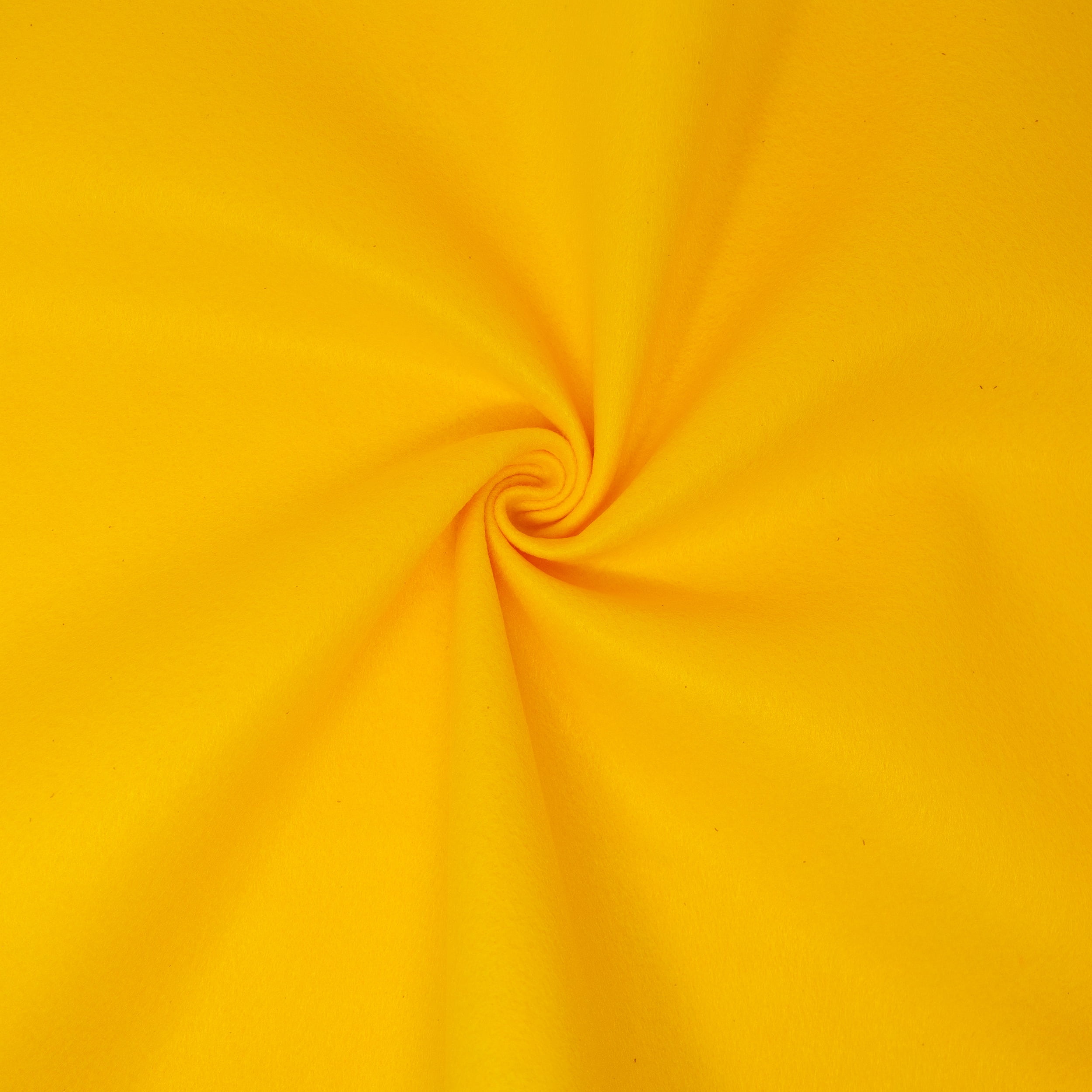 Singer Fabric, 100% Polyester, 36 inch, Felt Yellow, Cut by Yard