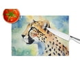 thumbnail image 4 of Cheetah Glass Cutting Board Large 12 in x 15 in, 4 of 5