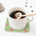 thumbnail image 6 of Kdxio Cute Poodle Dog Funny Coasters,4 Pcs Leather Coasters,Housewarming Gifts,Protect Furniture from Water Marks Scratch and Damage, 6 of 8