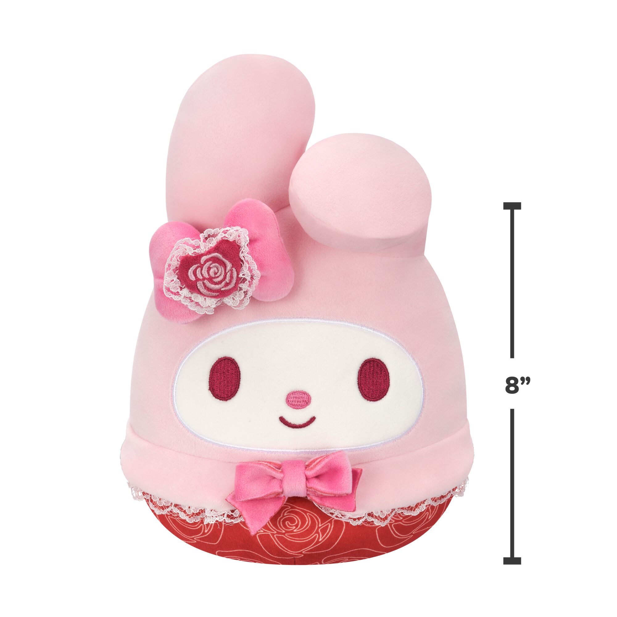 Squishmallows My Melody Roses and Hearts 8 inch Plush Toy