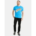 thumbnail image 2 of Snoopy Pride Men's & Big Men's Love is Love Graphic Tee, Sizes S-3XL, 2 of 5