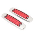 thumbnail image 4 of 10 luces LED de posición lateral de 12 LED, luces traseras de freno de alto brillo, luces de advertencia de 12 a 24 V para remolque de camión, carcasa roja, luz roja, 4 of 14