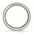 thumbnail image 2 of Stainless Steel Polished Grooved Ring 11.5 Size, 2 of 6