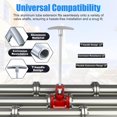 thumbnail image 3 of RV Waste Valve Extension Tube, RV Dump Valve Handle RV Sewer Valve RV Sewer Valve Handle Replacement Flexible RV Tank Valve Extension for Sewer Hose Kits Water Tank Gate Valves Sewer Dump Valves, 3 of 7