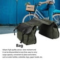 thumbnail image 4 of URTERYSER Bicycles Double Panniers Bag Cycling Luggage Storage Bag Canvas Cycling Bag for Bike Luggage and Gear Green, 4 of 8
