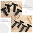 thumbnail image 4 of HEALEEP 6 Pcs Pieds de Meubles Réglables pour Lit et Table en Matériau PVC, 4 of 7