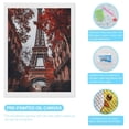 thumbnail image 3 of Diamond Art Kits for Adults, Eiffel Tower in AutumnDiamond Painting Kits for Beginners, Frameless Round 5D Full Drill Diamonds Art Gem Art Crafts Home Decor Gifts, 3 of 8