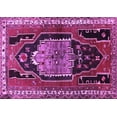 thumbnail image 1 of Ahgly Company Indoor Rectangle Persian Purple Traditional Area Rugs, 4' x 6', 1 of 4