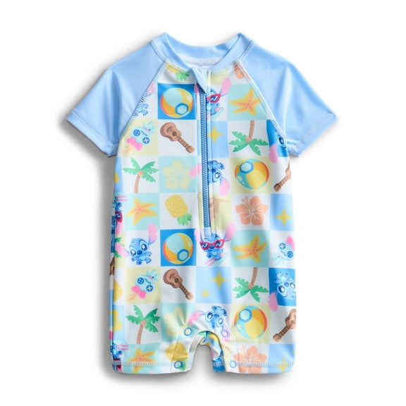 Character Baby Boy Rash Guard Swimsuit, One- Piece, Size 0/3M-12M