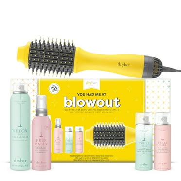 Drybar You Had Me at Blowout Kit, Dryer Brush and Blowout Spray Hair Care Set