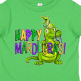 thumbnail image 4 of Inktastic Happy Mardi Gras Big and Little Alligators with Beads Boys or Girls Toddler T-Shirt, 4 of 5