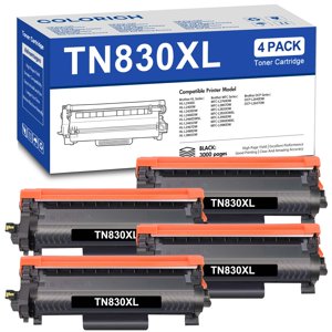 Colorich TN830XL Toner Cartridge 4-Pack