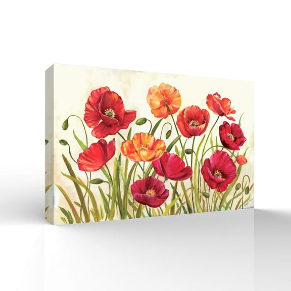 Wall26-Canvas Wall Art-Beautiful Flower-Giclee Painting Wall Art for Bedroom Living Room Home Decoration - 16x24 inches