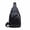 Black, variant on Kyusrd Crossbody Bag for Women Men Belt Bag With Zipper Pockets Casual Travel Bag Makeup bag With Adjustable Outdoor Sports Bag Shoulder Bag
