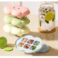 thumbnail image 2 of Mini molde for cubitos de hielo for el hogar, caja de hielo for refrigerador, prensa casera, pequeña bandeja de hielo con tapa, artefacto for Fabricación de hielo, 1 unidad, 2 of 2