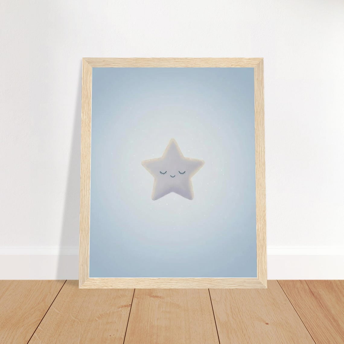 Star Nursery Wall Art Sweet Dreams Print Baby Room Gender Neutral Celestial Decor Pastel Bedroom Unframed Paper Print