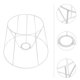thumbnail image 1 of ELAYARD Aro Soporte Para Pantalla De De En Metal Para Uso Decorativo, 1 of 7