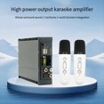 thumbnail image 2 of For Car Radio Amplify Automotive Sound Modules Car Audio Processor Electronics Automobiles Parts,1 * Car Radio set,Black, 2 of 5