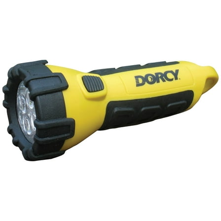 Dorcy Active Series 55 Lumens 4-LED Carabiner Waterproof Flashlight, 41-2510