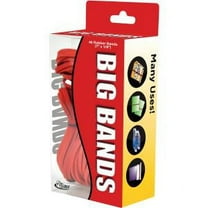 Alliance Big Bands for Oversized Jobs, Size 117B (7" x 1/8"), Red, 48 Pack