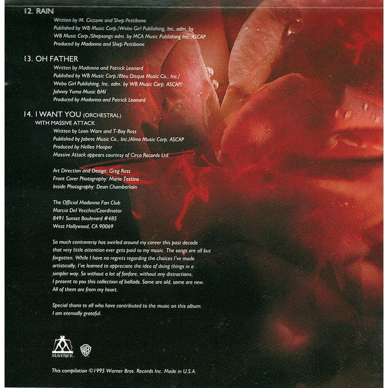 マドンナ　Something To Remember　正規盤　ゴールドCD マドンナ Something To Remember 正規盤 ゴールドCD MADONNA