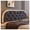 Dark Gray, variant on College Dorm Bed Bolster Pillow - Ruffled Tufted Headboard Cushion for Sitting in Bed, Velvet Long Reading Backrest Support Positioning Pillow (Dark Gray, Twin 35.4"x19.7"x2")