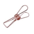 thumbnail image 1 of Liquidation! Crochets beishanbush pour Suspendre Or Argent Pince Queue de Poisson Creuse Pince Queue d'Aronde Électroplaquée Pince de Note en Bronze Pince de Rangement pour Billets A Or, 1 of 5