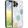 thumbnail image 1 of Compatible with iPhone 13 Pro Max Phone Case, Balloons 28 Case Men Women, Flexible Silicone Shockproof Case for iPhone 13 Pro Max, 1 of 1