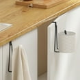 thumbnail image 5 of 2-Pack Over-The-Toilet Paper Holder | Metal Toilet Tank Hanger for Bathroom & Kitchen Organization | Space-Saving Design for Small Bathrooms & RVs, 5 of 6