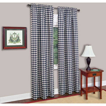 Achim Buffalo Check Window Curtain Panel