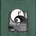 thumbnail image 3 of The Nightmare Before Christmas - Simply Meant To Be - Women's Lightweight French Terry Long Sleeve Shirt, 3 of 5