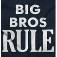 thumbnail image 2 of Big Brothers Rule Oldest Bro Funny Youth T Shirt Tee Boys Infant Toddler Brisco Brands 6M, 2 of 5