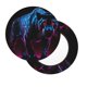 thumbnail image 2 of Balery Futuristic Purple Panther Fundas de asiento para taburete de bar redondo de tela de terciopelo ajustables que protegen de arañazos y manchas para sillas de 14 a 17 pulgadas.-13 inch, 2 of 7