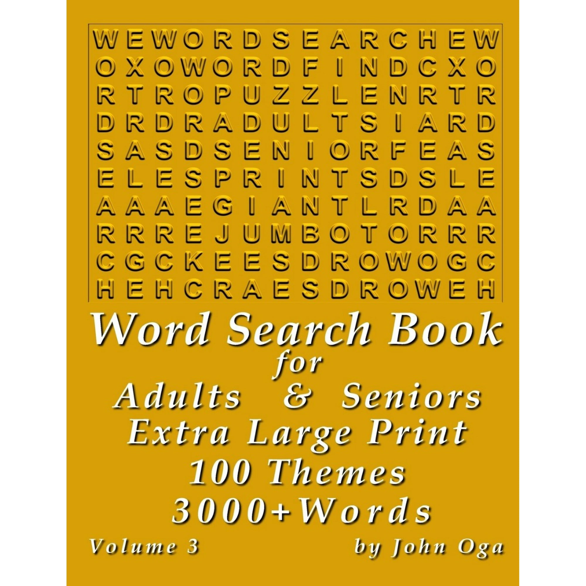 Word Search Book For Adults Seniors Paperback 17 By John Oga Walmart Canada Word Search Book For Adults Seniors Paperback 17 By John Oga Walmart Canada