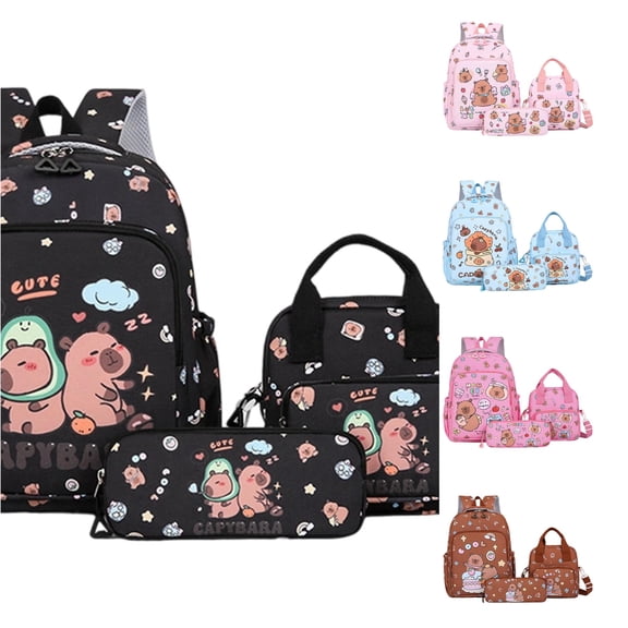 TBWNWG Cute Students Backpack Lightweight School Bag for Bookbag with Adjustable Straps Elementary Students Travel Daypack