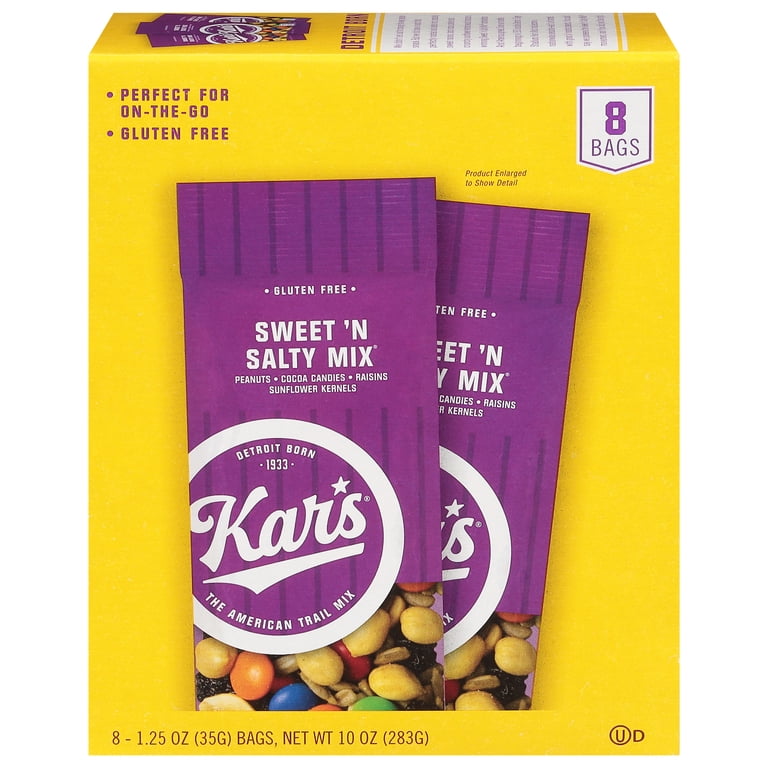 Kar's, Sweet 'N Salty Mix, 8 ea 1.25 oz Bags, Snack Mix - Walmart.com