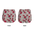 thumbnail image 5 of Haiem Rose Flowers Women's 2 in 1 Running Shorts - Lightweight Athletic Workout Gym Yoga Breathable Sports Shorts Liner with Phone Pockets-Medium, 5 of 9