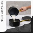 thumbnail image 5 of 14 Pc Ceramic Nonstick Cookware Set With 4 Cooking Utensil, Oven & Dishwasher Safe, 5 of 9